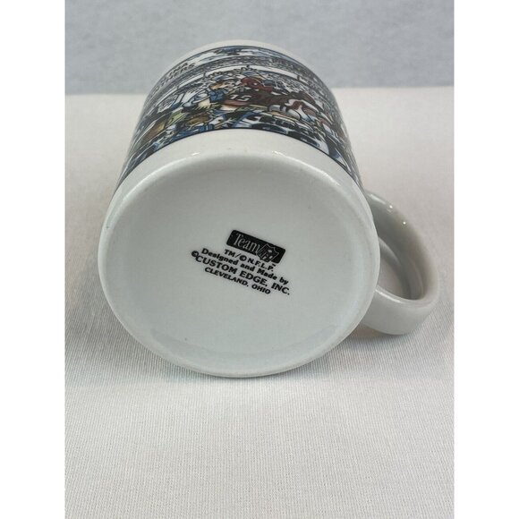 Custom Edge Team NFL Carolina Panthers Cartoon Sports Football Coffee Mug - Picture 8 of 11